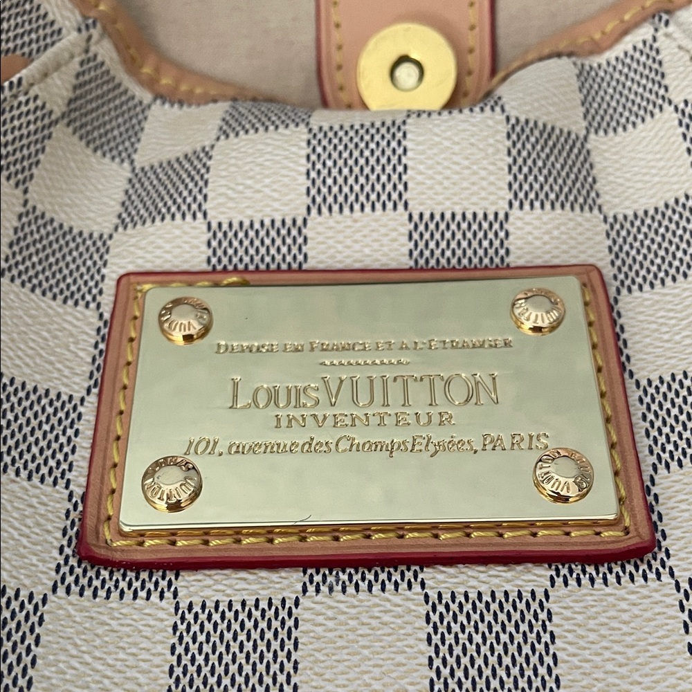 Checkered Hobo Galliera Shoulder Bag - Picture 8 of 9
